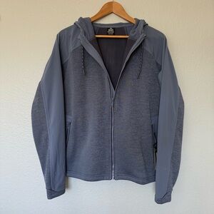 Hurley Blue UA Storm tech Swacket Waterproof Hooded Jacket